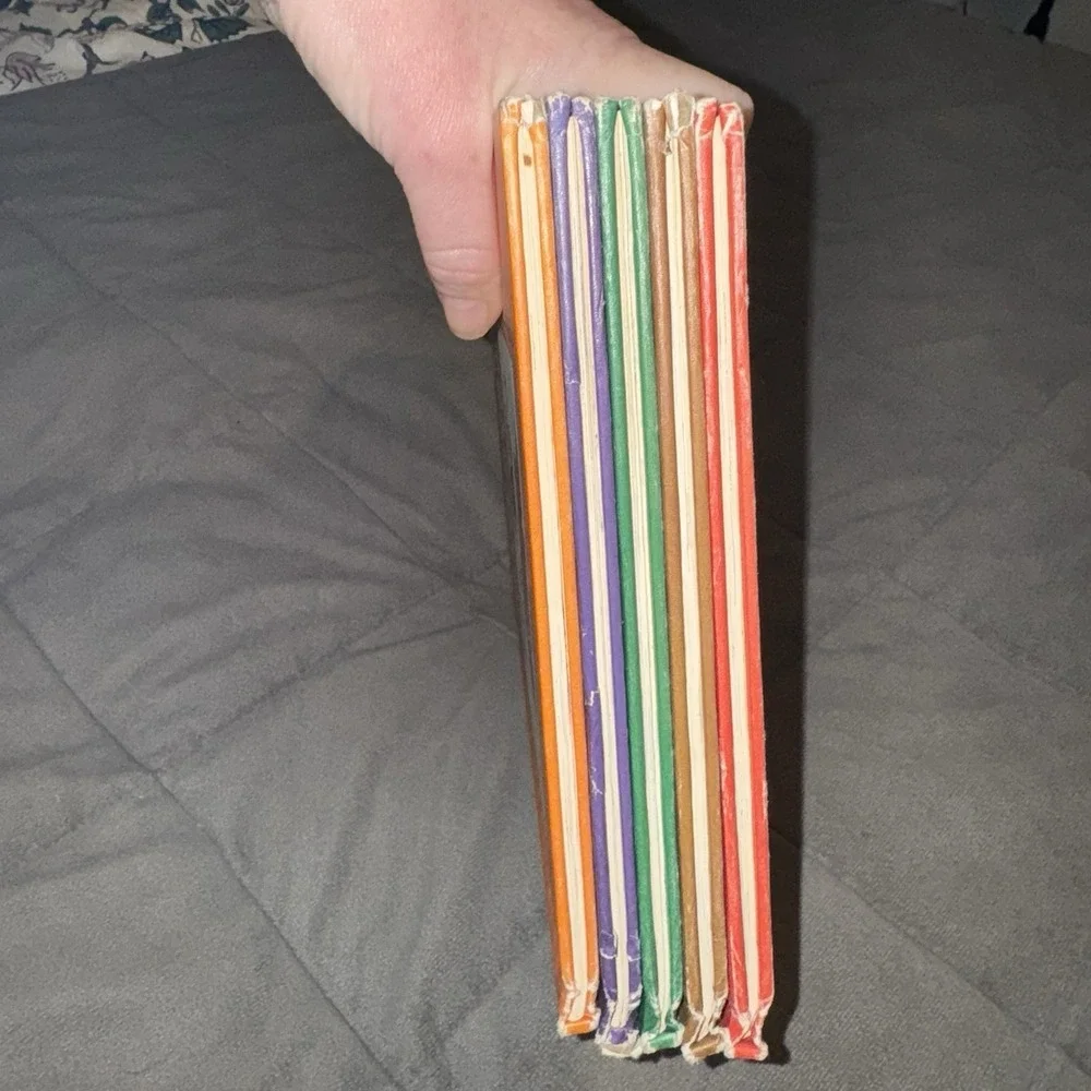 Big Bird's Sesame Street Dictionary Books‎ 1, 3, 4, 5, 7 1981 Hardcover